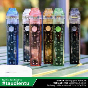 🔋☁️🌬️Trọn Bộ Tẩu Feelin C1 30W 1000Mah Nevoks Vape Pod System Kit Hút Salt Nic Màu Xám Grey Color